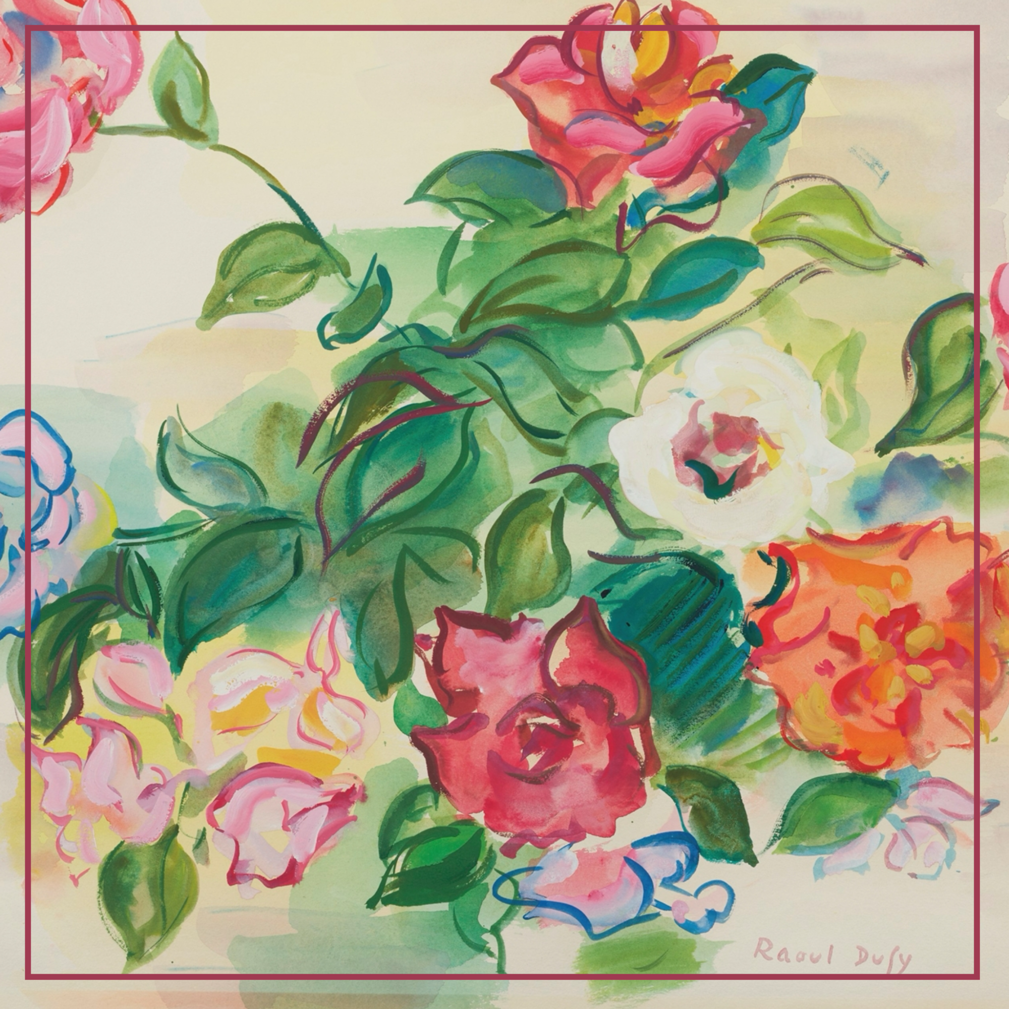 Bouquet de roses (1941) Square 90