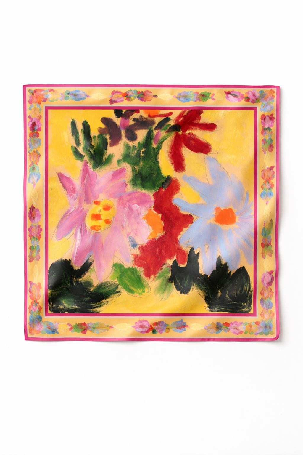 Bunte Blumen Square 70