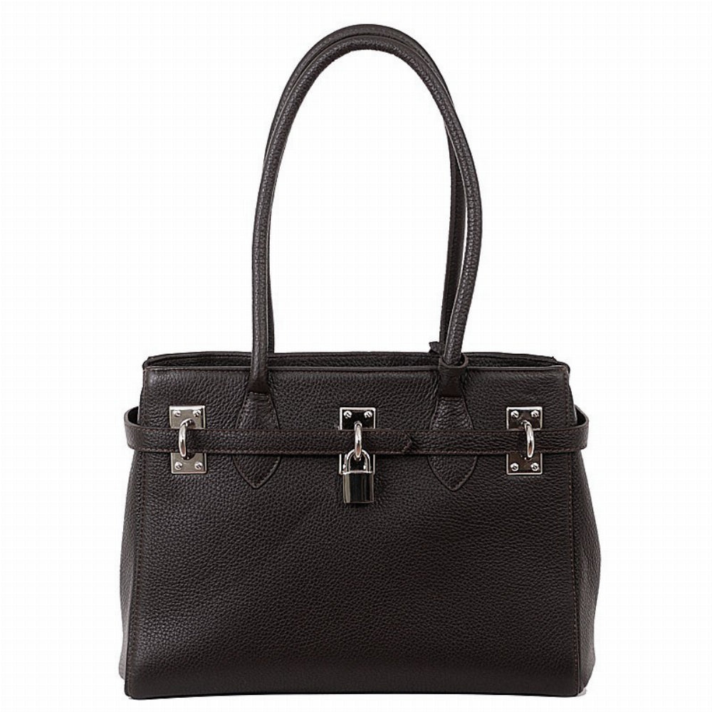 Classic Black Gallery Handbag